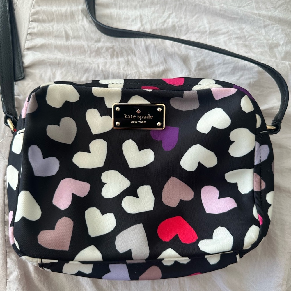 Kate Spade Heart Print Crossbody Bag